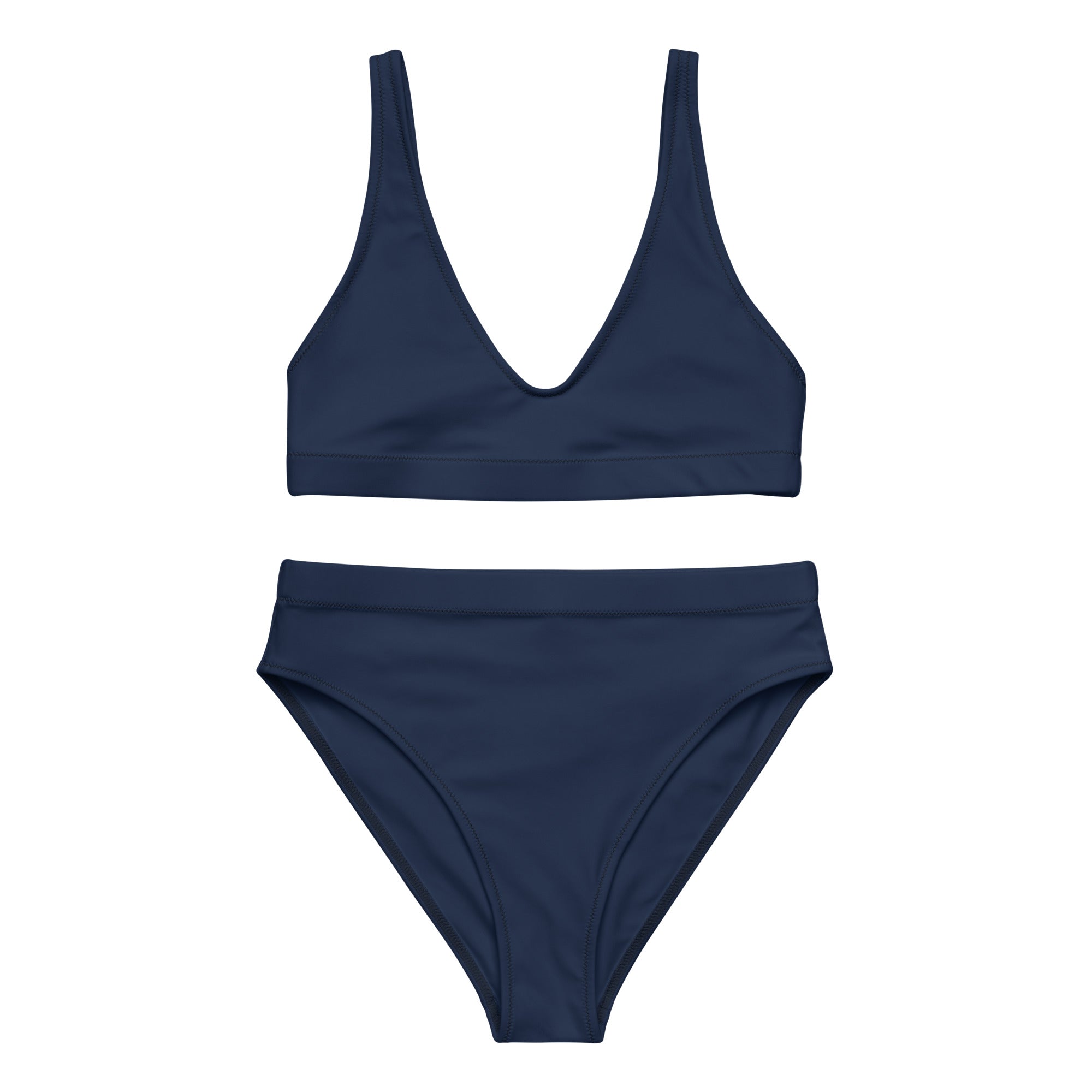 navy blue swim top