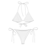 White String Bikini Swimsuit from Extremely Stoked - Extremely Stoked