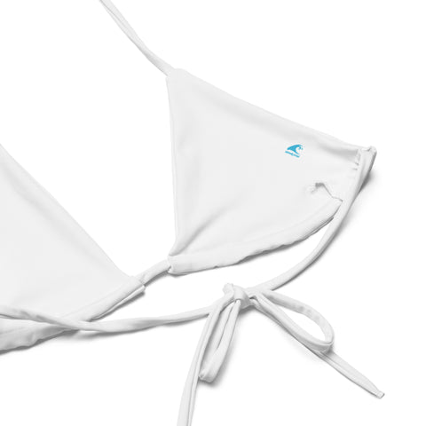 White String Bikini Swimsuit – Eco Swimwear by Extremely Stoked®