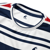 Red, White and Blue Classic Surf Stripes Eco Sweatshirt