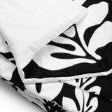 White on Black Hawaiian Flowers Comforter – Extremely Stoked® Essentials Collection