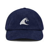 Extremely Stoked®️ Epic Wave Logo on Navy Blue Corduroy Hat - Extremely Stoked