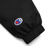 Extremely Stoked Champion Black Packable Windbreaker Jacket