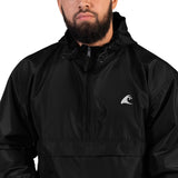 Extremely Stoked Champion Black Packable Windbreaker Jacket