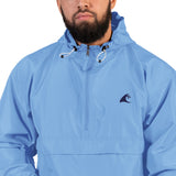 Extremely Stoked Champion Sky Blue Packable Windbreaker Jacket