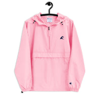 Extremely Stoked Champion Pink Packable Windbreaker Jacket