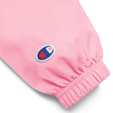 Extremely Stoked Champion Pink Packable Windbreaker Jacket