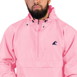 Extremely Stoked Champion Pink Packable Windbreaker Jacket