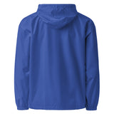 Extremely Stoked Champion Royal Blue Packable Windbreaker Jacket -Orange Wave