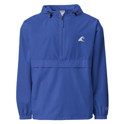 Extremely Stoked Champion Royal Blue Packable Windbreaker Jacket