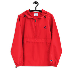 Extremely Stoked Champion Red Packable Windbreaker Jacket