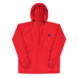 Extremely Stoked Champion Red Packable Windbreaker Jacket