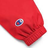 Extremely Stoked Champion Red Packable Windbreaker Jacket