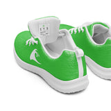 Men’s Lime Green Athleisure Shoes with Extremely Stoked Epic Wave Logo