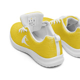 Men’s Yellow Athleisure Shoes with Extremely Stoked Epic Wave Logo