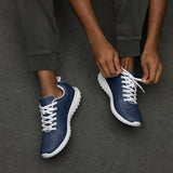 Men’s Navy Blue Athleisure Shoes with Extremely Stoked Epic Wave Logo