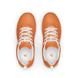 Men’s Orange Athleisure Shoes with Extremely Stoked Epic Wave Logo