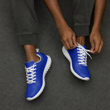 Men’s Royal Blue Athleisure Shoes with Extremely Stoked Epic Wave Logo