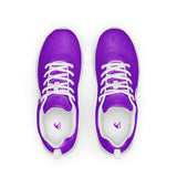 Men’s Purple Athleisure Shoes with Extremely Stoked Epic Wave Logo