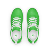 Men’s Lime Green Athleisure Shoes with Extremely Stoked Epic Wave Logo