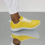 Men’s Yellow Athleisure Shoes with Extremely Stoked Epic Wave Logo