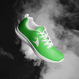 Men’s Lime Green Athleisure Shoes with Extremely Stoked Epic Wave Logo