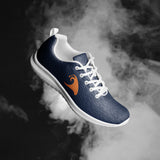 Men’s Navy Blue Athleisure Shoes with Extremely Stoked Orange Epic Wave Logo