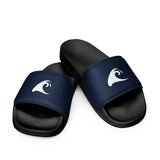 Extremely Stoked Epic Wave Logo on Classic Navy Blue Men’s Slides Sandals