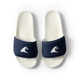 Extremely Stoked Epic Wave Logo on Navy Blue Men’s Slides Sandals