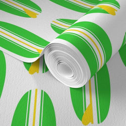 Lime Green and Yellow Classic Surfboards Wallpaper - Extremely Stoked