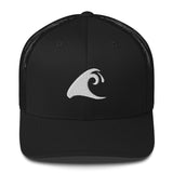 Extremely Stoked Epic Wave Black Trucker Cap