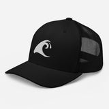 Extremely Stoked Epic Wave Black Trucker Cap