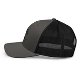 Extremely Stoked Epic Wave Gray and Black Trucker Cap