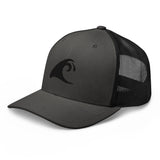 Extremely Stoked Epic Wave Gray and Black Trucker Cap