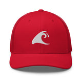 Extremely Stoked Epic Wave Red Trucker Cap