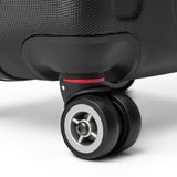 Navy Blue and Yellow Plaid Carry On Suitcase – Surf & Beach Inspired Travel Luggage by Extremely Stoked®