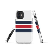 Red, White and Blue Classic Surf Stripes Tough Case for iPhone®