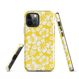 Yellow and White Hawaiian Flowers Tough Case for iPhone®