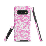 Pink and White Hawaiian Flowers Tough Case for Samsung® Galaxy Phone