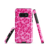 Raspberry Pinks Hawaiian Flowers Tough Case for Samsung® Galaxy Phone