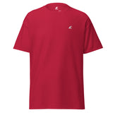 Cardinal Red Cotton T-Shirt with Extremely Stoked Epic Wave Logo