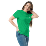 Green Cotton T-Shirt with Extremely Stoked Epic Wave Logo