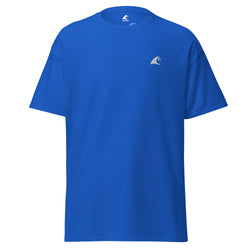 Royal Blue Cotton T-Shirt with Extremely Stoked Epic Wave Logo