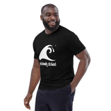 Extremely Stoked Epic Wave on Black Organic Cotton T-Shirt