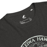 Vintage North Shore Haleiwa, Hawaii Dark Gray Organic Cotton T-Shirt