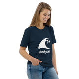 Extremely Stoked Epic Wave on Navy Blue Organic Cotton T-Shirt