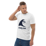 Extremely Stoked Epic Wave on White Organic Cotton T-Shirt