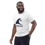 Extremely Stoked Epic Wave on White Organic Cotton T-Shirt