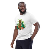 Happy Tiki White Organic Cotton T-Shirt