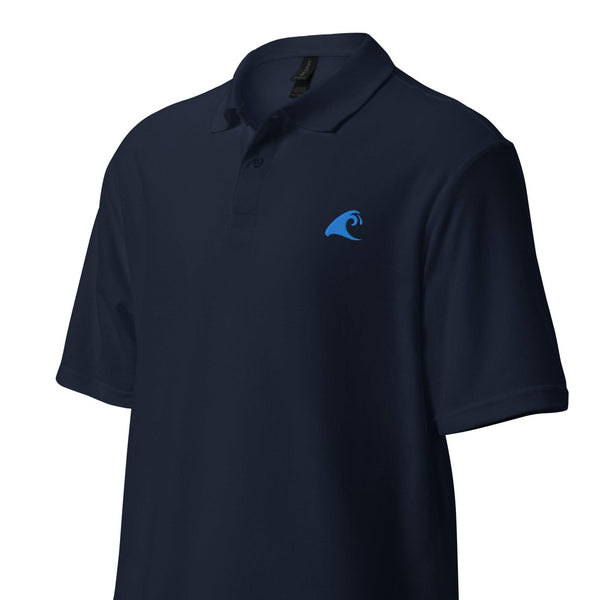 ◆ ◆ South Blue Black Logo Open Collar Polo Shor 51efheBbbAL.jpg